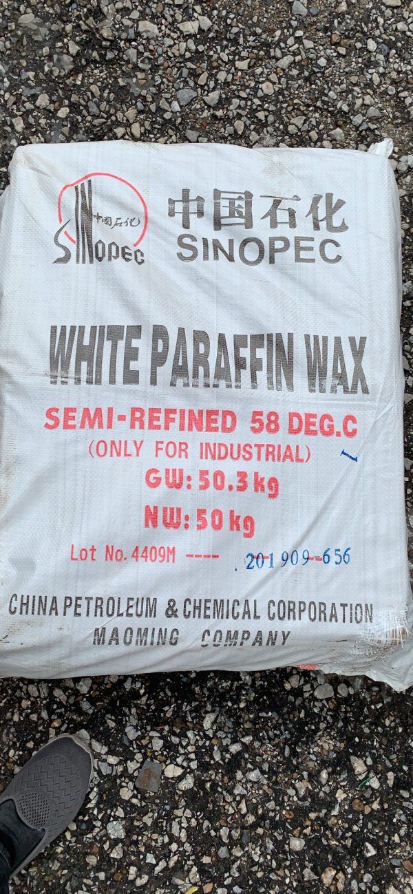 White paraffin wax